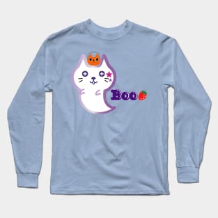 Boo Berry Cat++ Long Sleeve T-Shirt